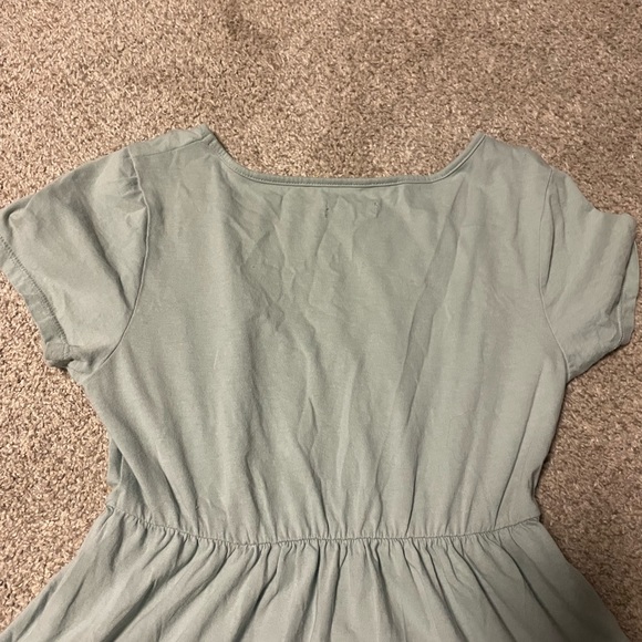 Green Tired Baby Doll Dress Wild Fable - Picture 8 of 10